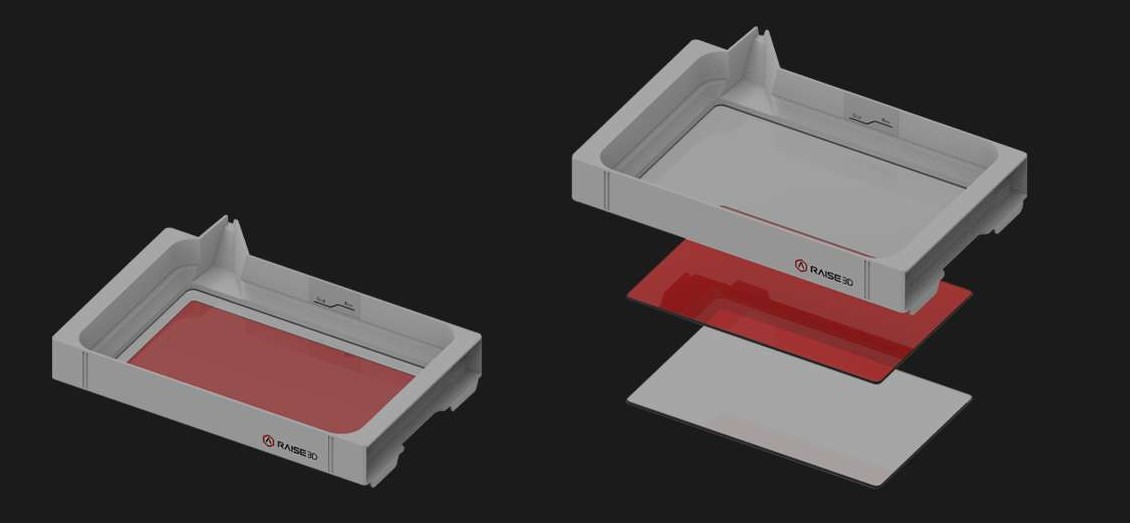 Tecnología Air-Peel de despegue suave capas 3D Printer Raise3D DF2 Complete Package