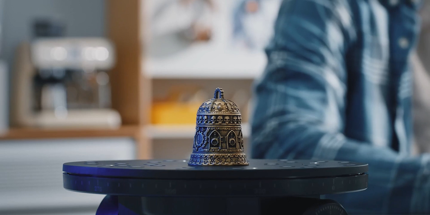 Escaneo 3D de superficies: Escáner 3D Revopoint MetroY