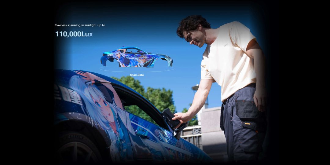 EinStar Rockit en uso exterior con resistencia hasta 110 000 Lux, protección IP50 y rango de −10 °C a 40 °C