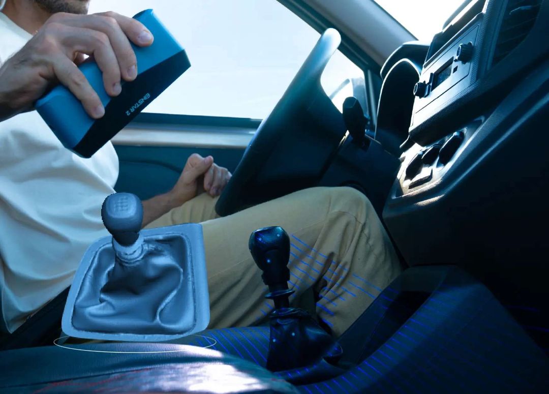 Einstar 2 escaneando superficies oscuras sin aerosol