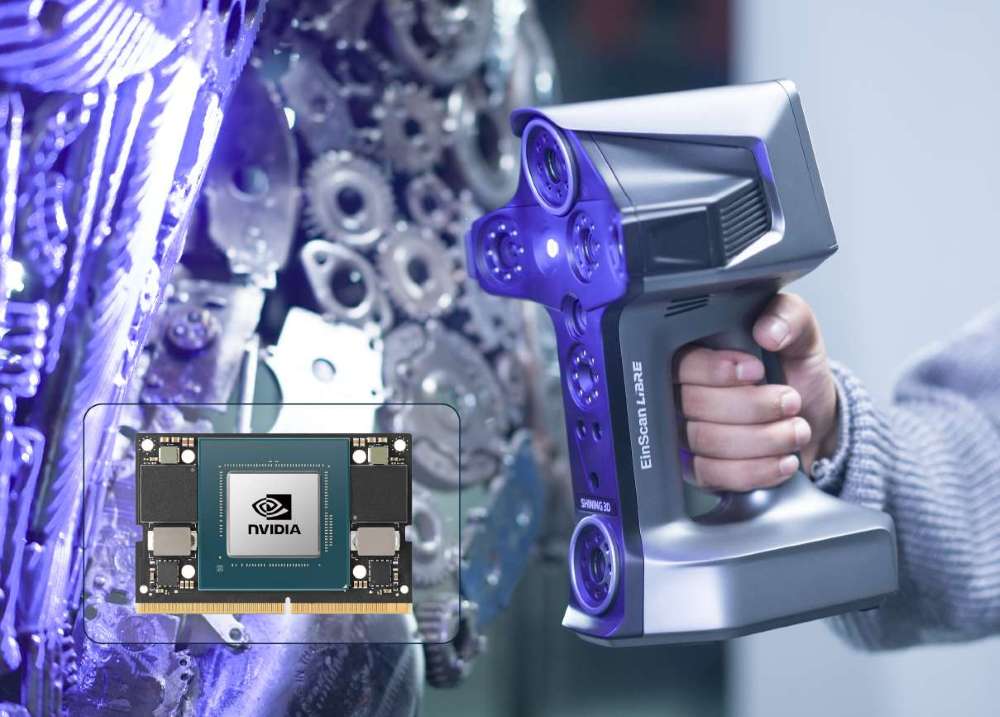 Procesador NVIDIA Jetson Orin NX integrado en el EinScan Libre: 100 TOPS y SSD NVMe de 1 TB