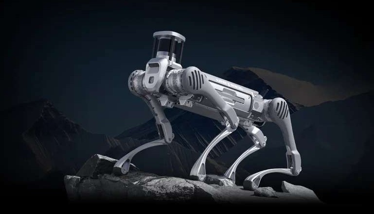 Perro robótico Unitree B2 LiDAR para eficiencia industrial y navegación autónoma