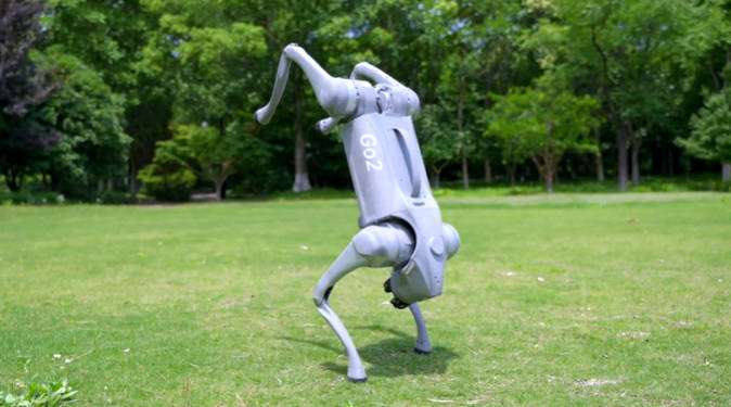 Modo de IA avanzada del Perro robótico Unitree Go2 Edu Flagship U4