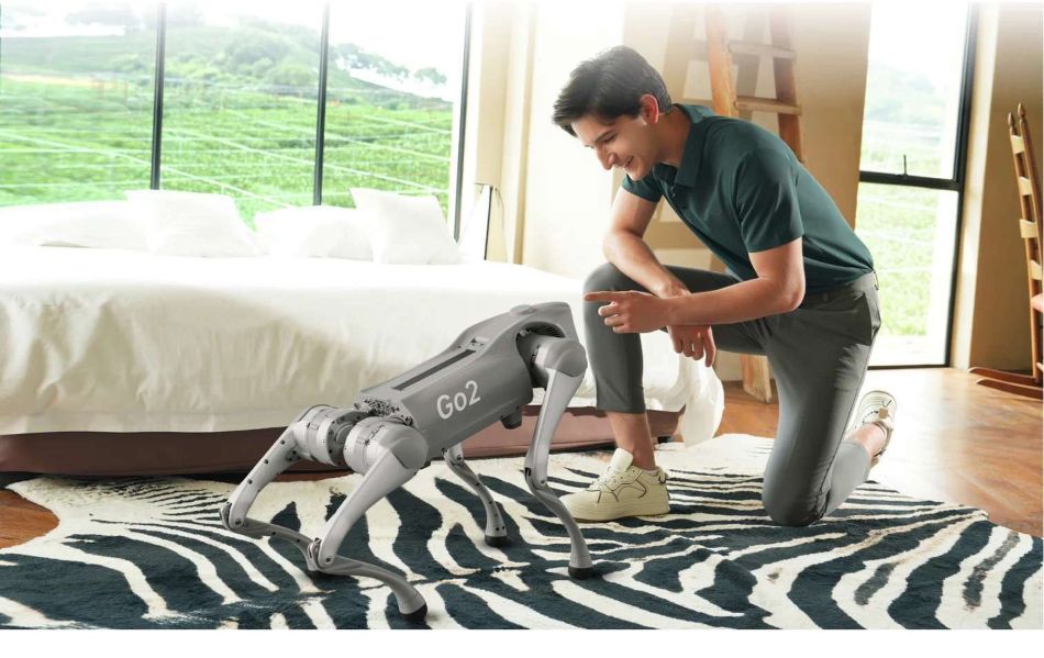 Robot Unitree Go2 con inteligencia artificial integrada y capacidades GPT