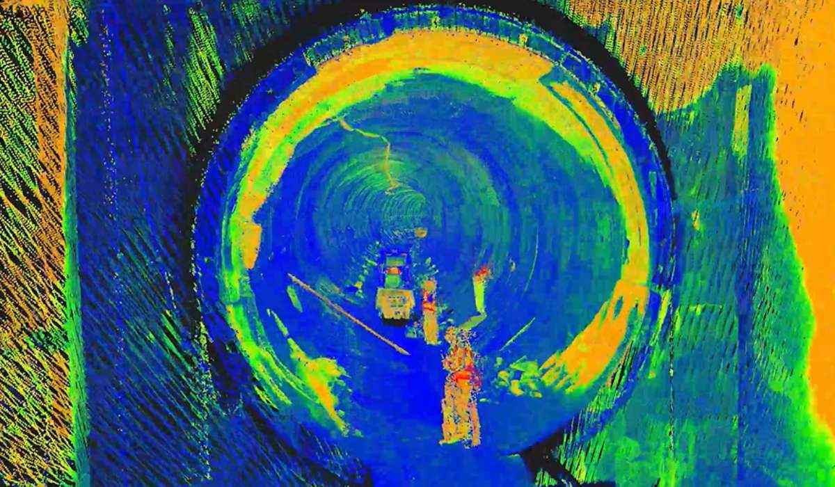 Escaneo bajo tierra con XGRIDS L2 Pro 32/300