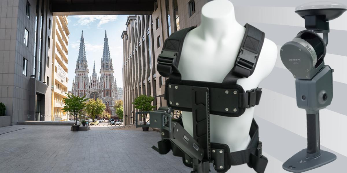 XGRIDS L2 pro series Backpack: escaneo prolongado de objetos de gran tamaño