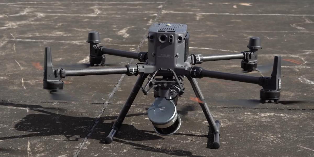 XGRIDS L2 Drone Mount: abrazadera para fijar escáner 3D al Dron