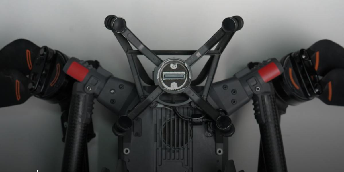 XGRIDS L2 Drone Mount: punto de fijación en el Dron
