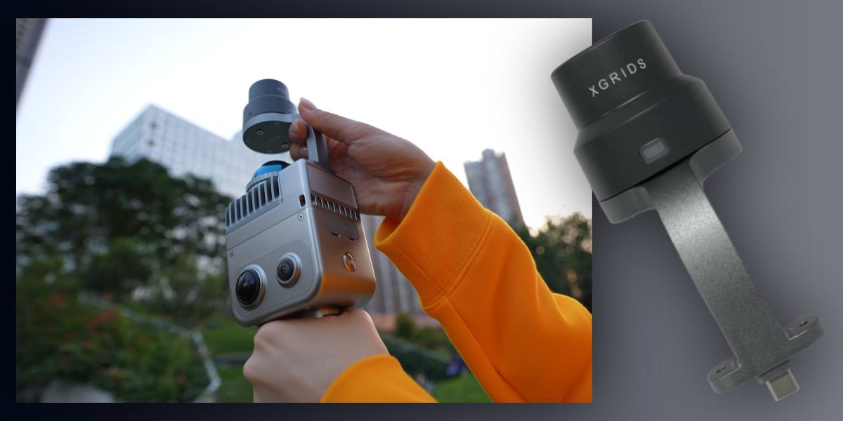 Módulo RTK XGRIDS K1 para posicionamiento preciso