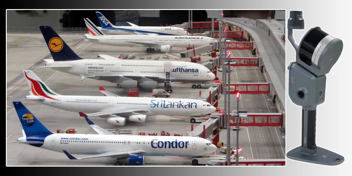 Módulo para escaneo rápido y preciso de objetos muy grandes