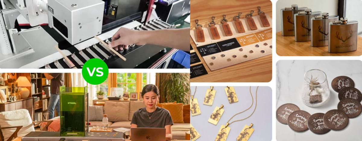 Aumento de la productividad de las grabadoras láser con accesorios