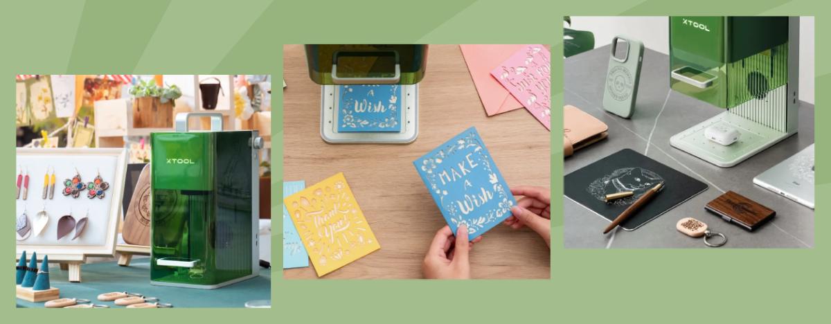 xTool F1 Deluxe Bundle – Grabadora láser con accesorios: excelente resultado de trabajo