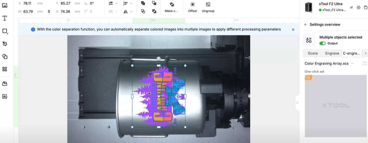 Software para grabado láser: 2 láseres – más posibilidades