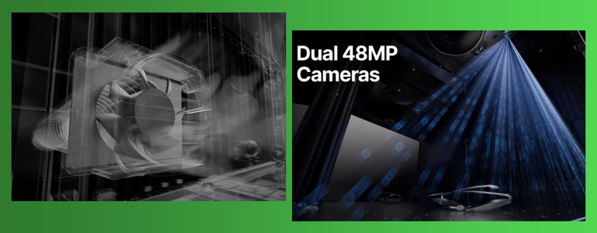 Sistema de ventilación, 2 cámaras en el grabador láser F2 Ultra