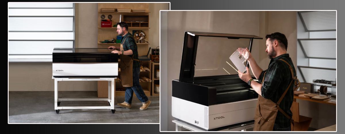 xTool P3 80W - Máquina láser de gran área de trabajo