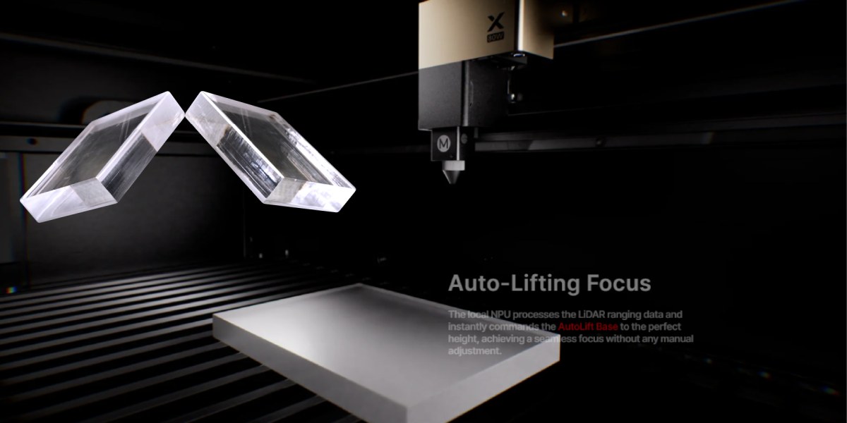 xTool P3 grabador-cortador para cuero, acrílico, madera y otros materiales