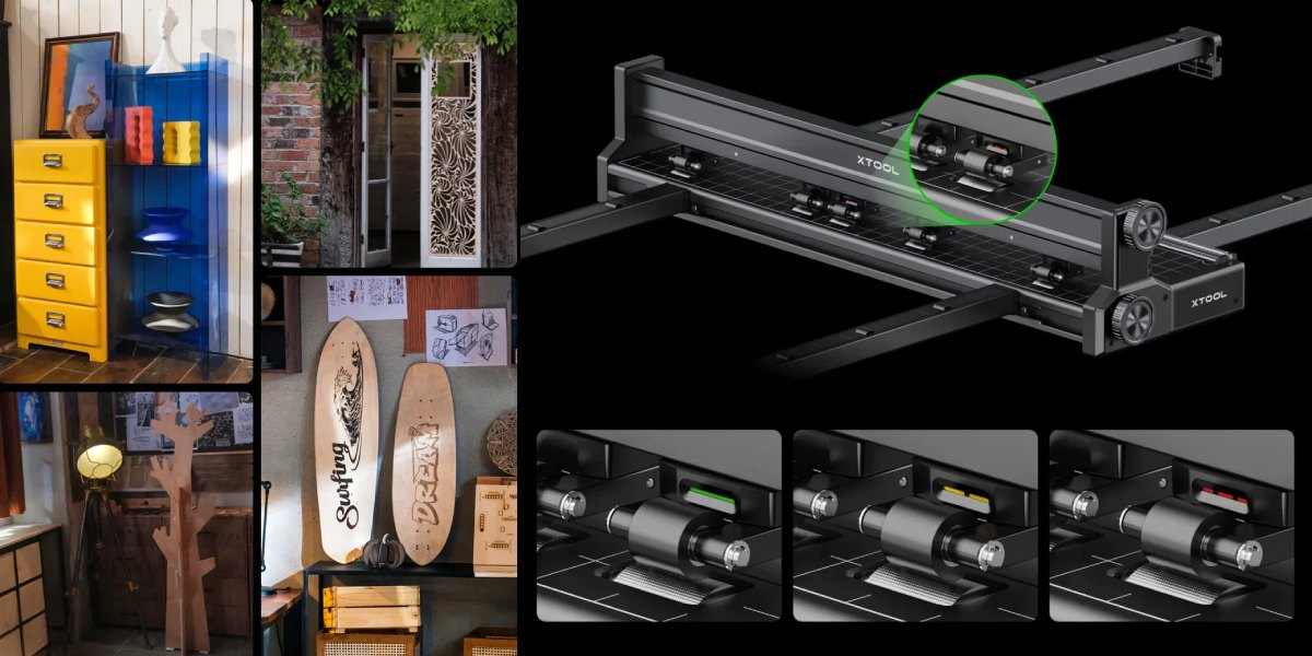 Posibilidad de grabado de grandes piezas