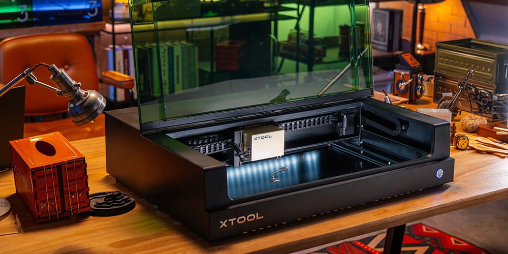 xTool S1 40W Dark All in one Kit Class I, foto