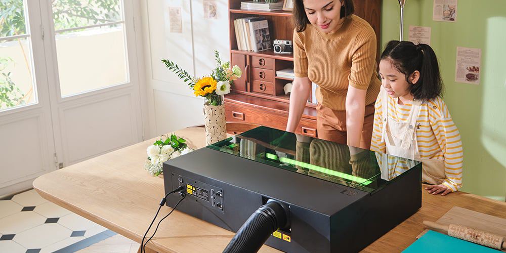 xTool S1 40W Dark All in one Kit Class I: grabador de escritorio