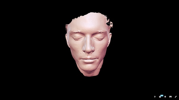 Escáner 3D, escaneo de rostros