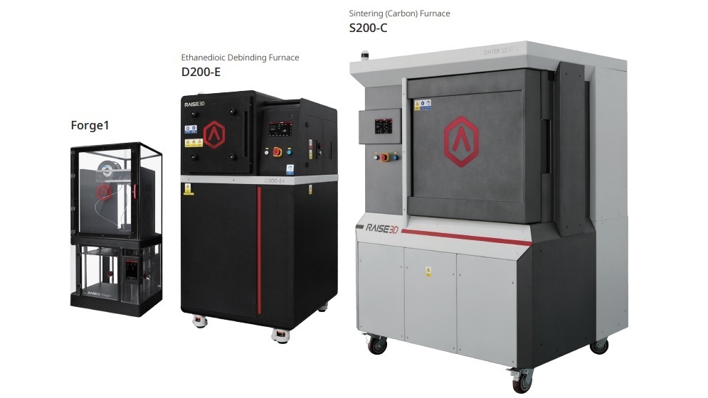 Raise3D Forge1 Impresora 3D para impresión con metal | Sistema de impresión con metal MetalFuse