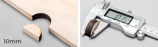 La grabadora-cortadora láser xTool corta madera hasta 10 mm en una sola pasada