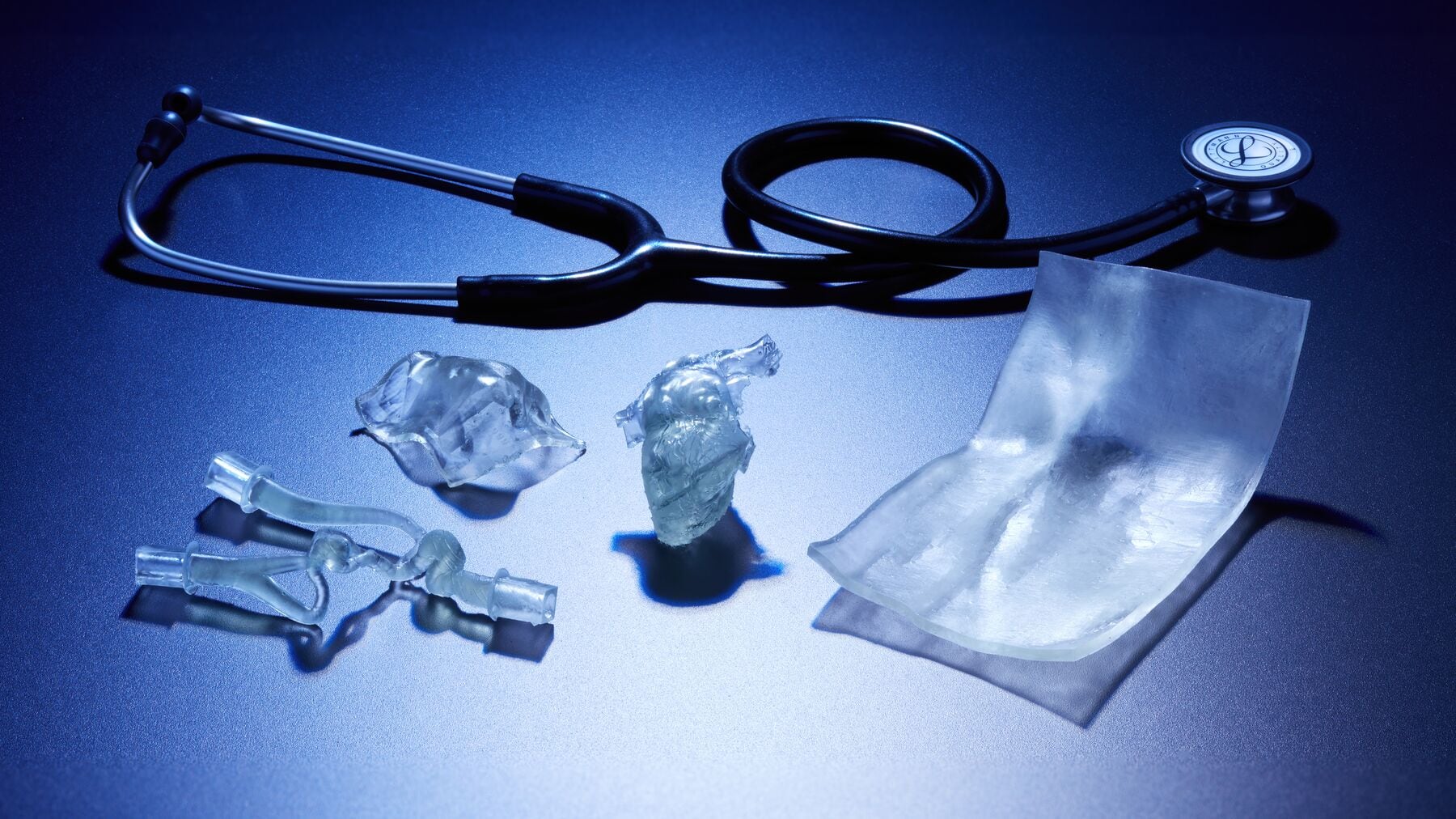 Resina biocompatible BioMed Elastic 50A para impresión 3D médica