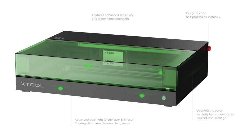 Comprar Grabadora xTool S1 20W en España