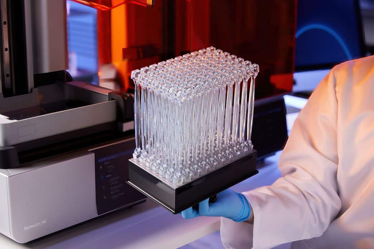 Impresión 3D ultrarrápida de productos médicos