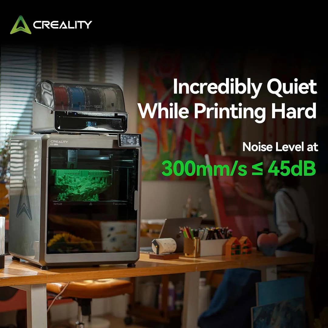 Impresora 3D fiable Creality K2 Plus que imprime con rapidez y calidad