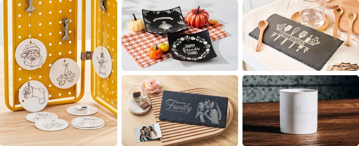 Grabado láser en piedra