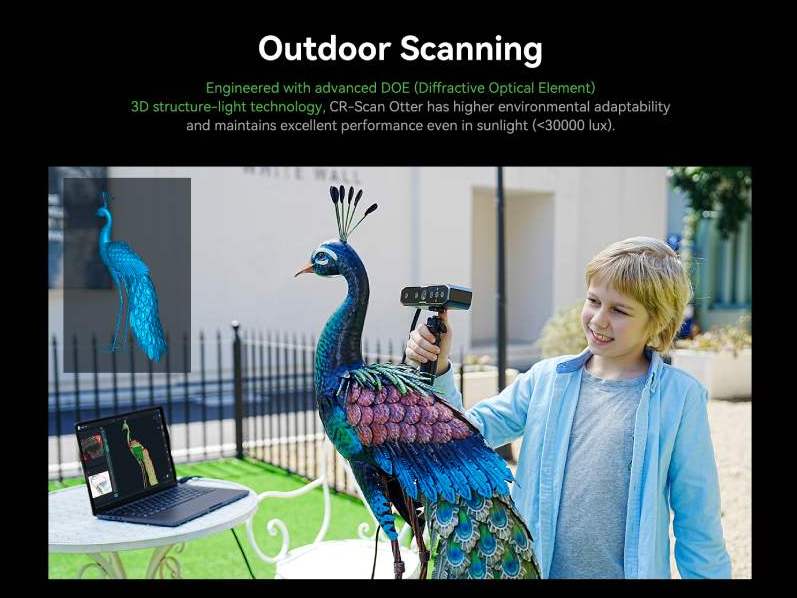 Alta calidad de escaneo en cualquier condición