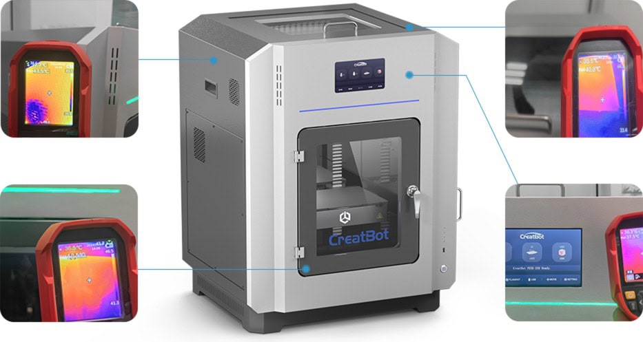 Excelente aislamiento térmico y seguridad de la cámara