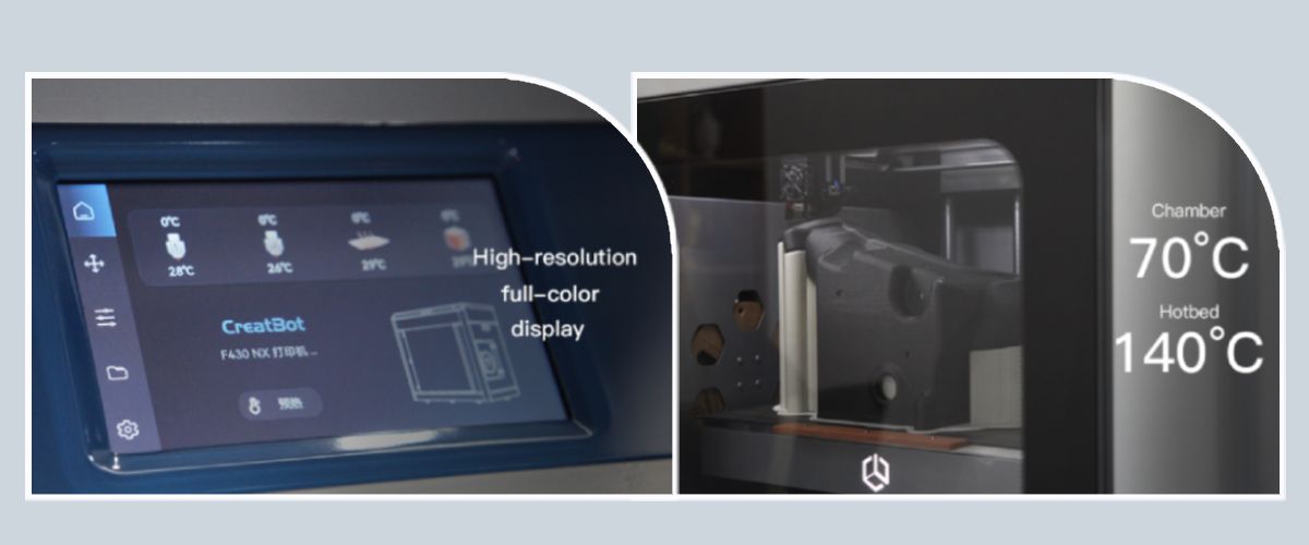 CreatBot F430 NX impresora de alta temperatura