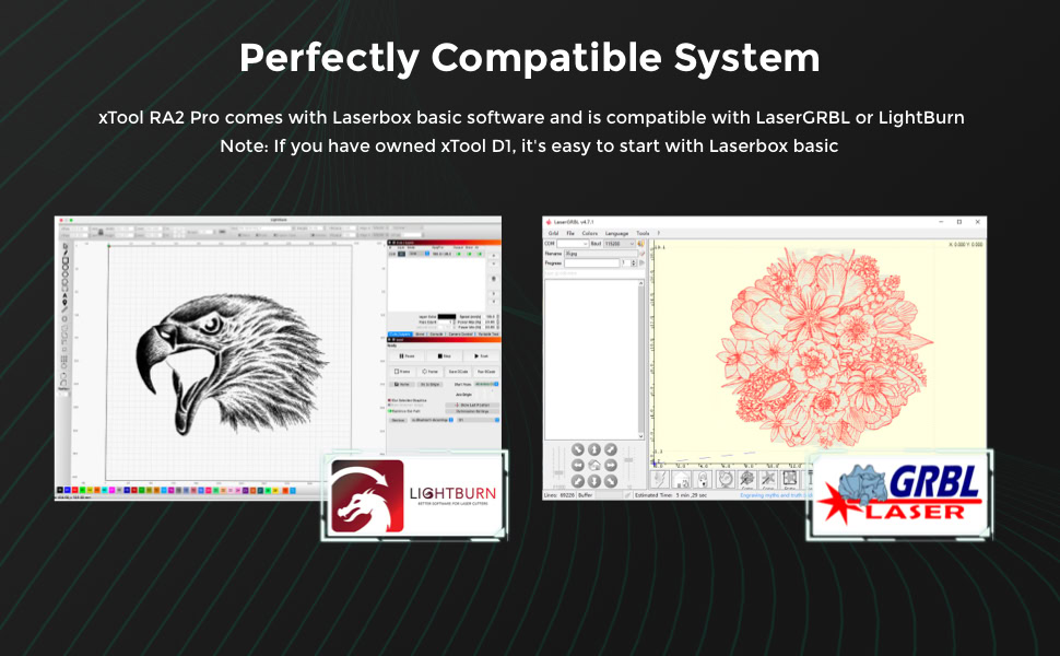 Compatibilidad con diversas grabadoras láser