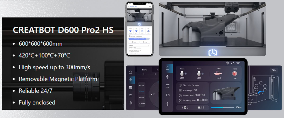 Pantalla táctil de 7 pulgadas, control desde el teléfono
