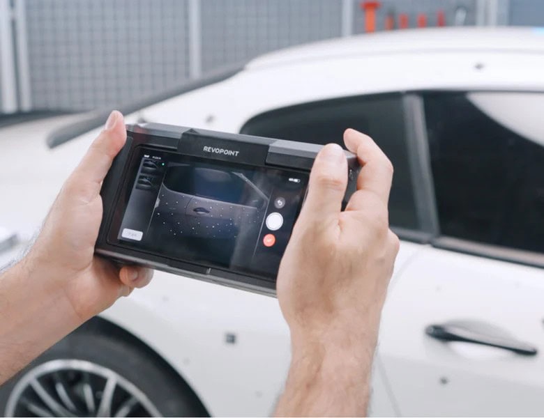 Escaneo. Capture objetos a diferentes alturas