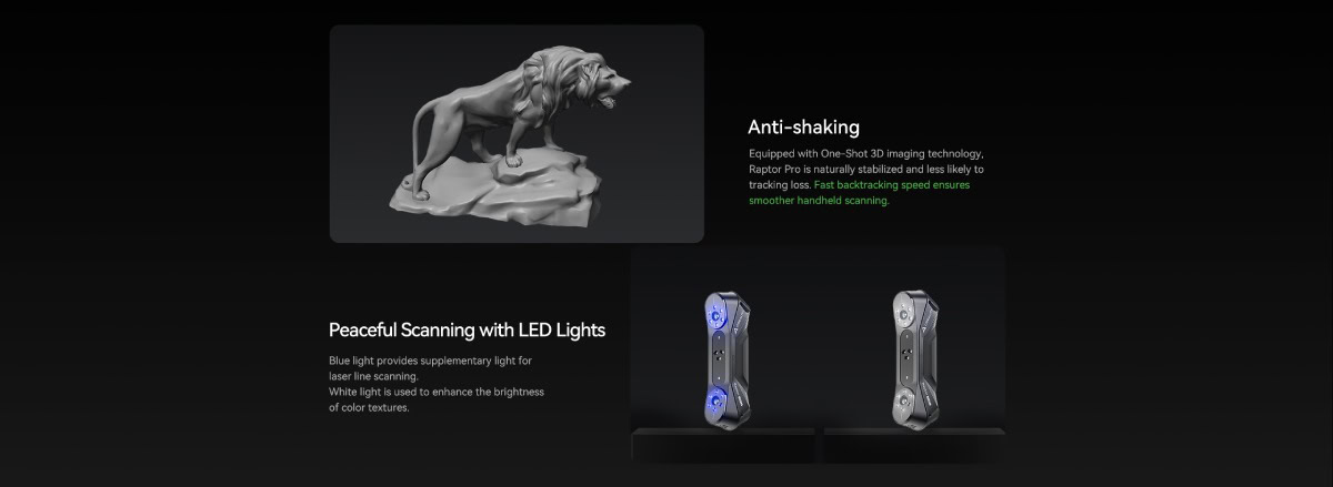 Comprar CR-Scan Raptor Pro - 2 modos de escaneo