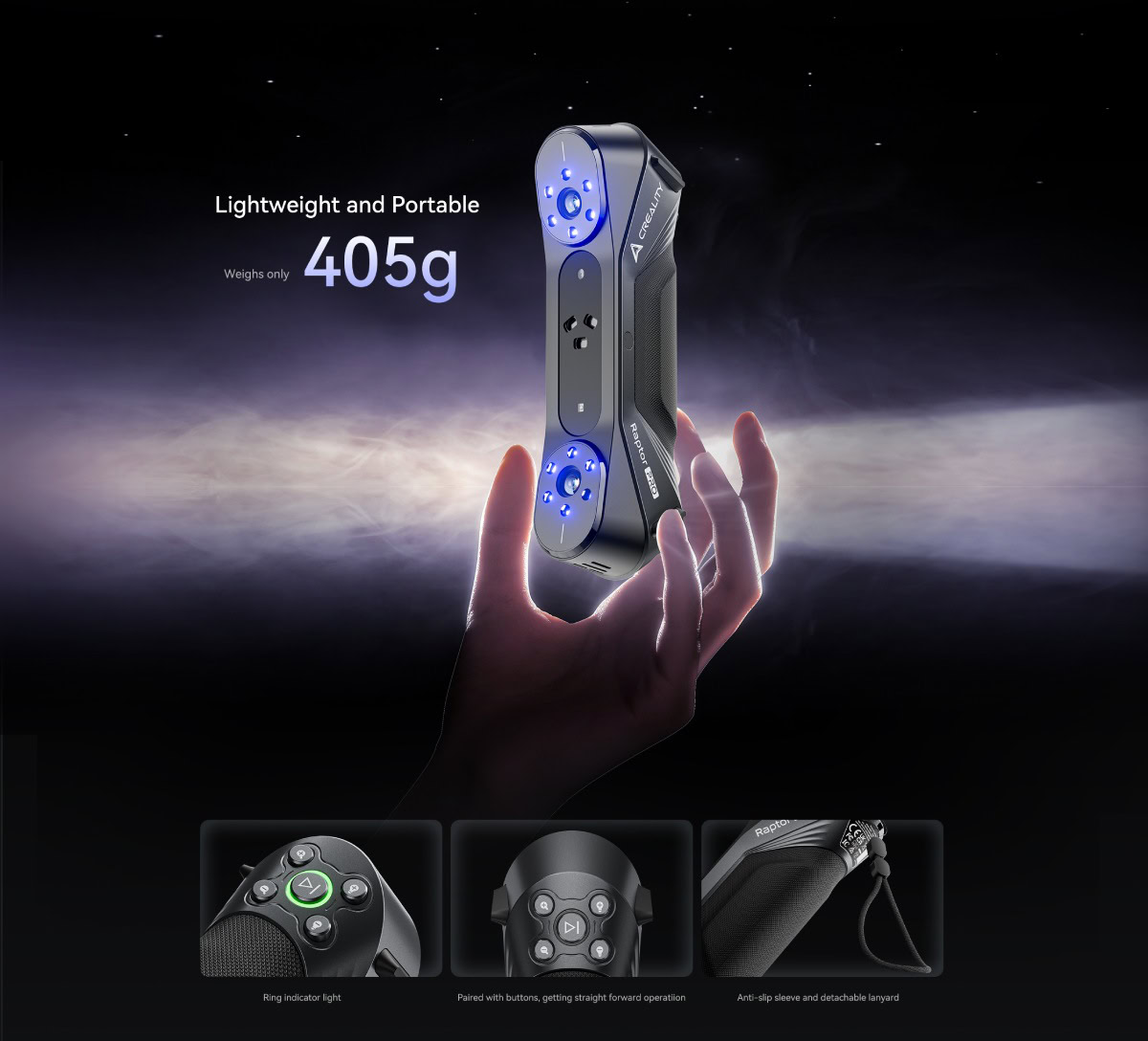 Escáner ligero y cómodo