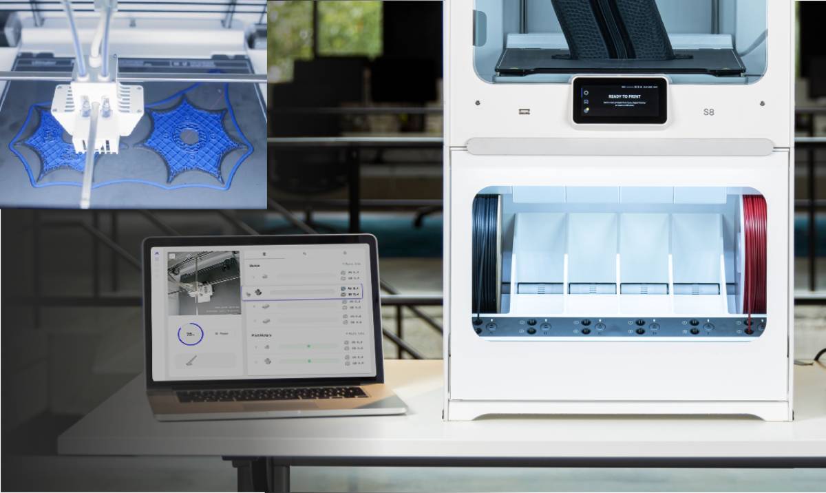 UltiMaker S8 Pro Bundle: enfoque industrial de la impresión 3D