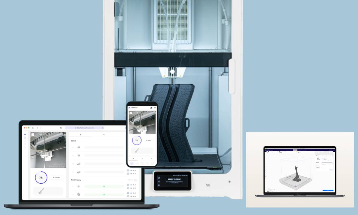 UltiMaker S8 - impresora 3D mejorada de nueva generación